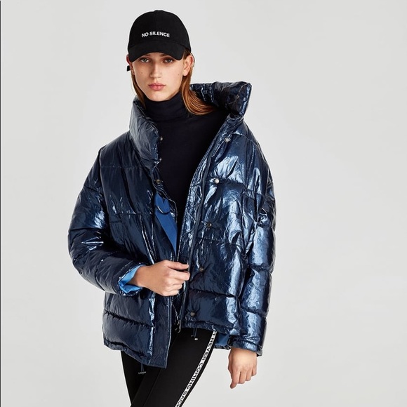 Zara | Jackets \u0026 Coats | Zara Blue 